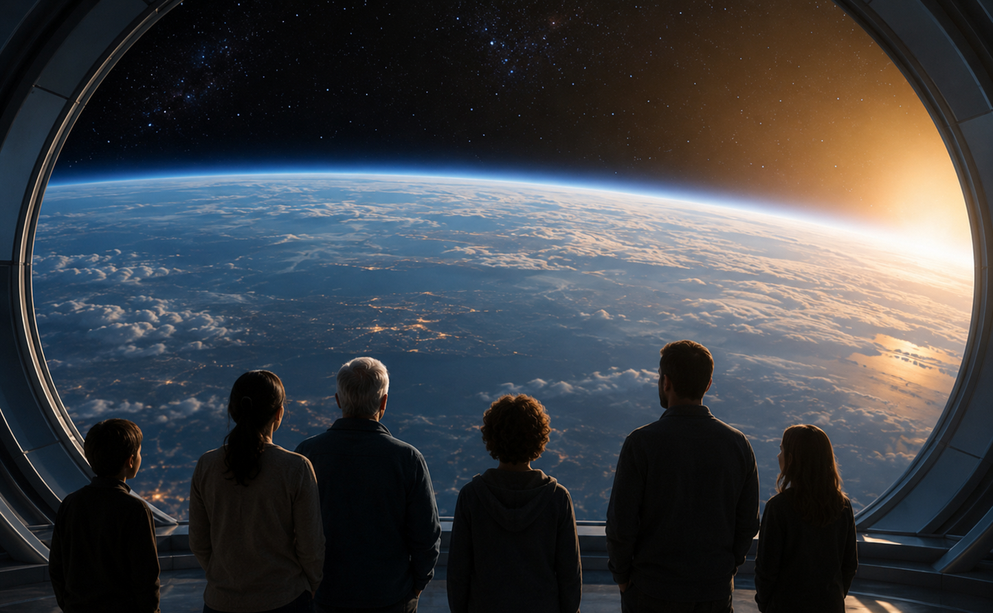 When Humanity Leaves Earth