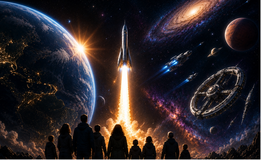 When Humanity Leaves Earth